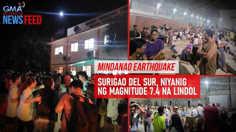 Mindanao Earthquake – Surigao del Sur, niyanig ng magnitude .
